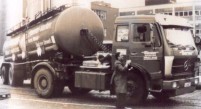 Ein Tankwagen der Gebr. Bermes Spedition aus den 70er Jahren
